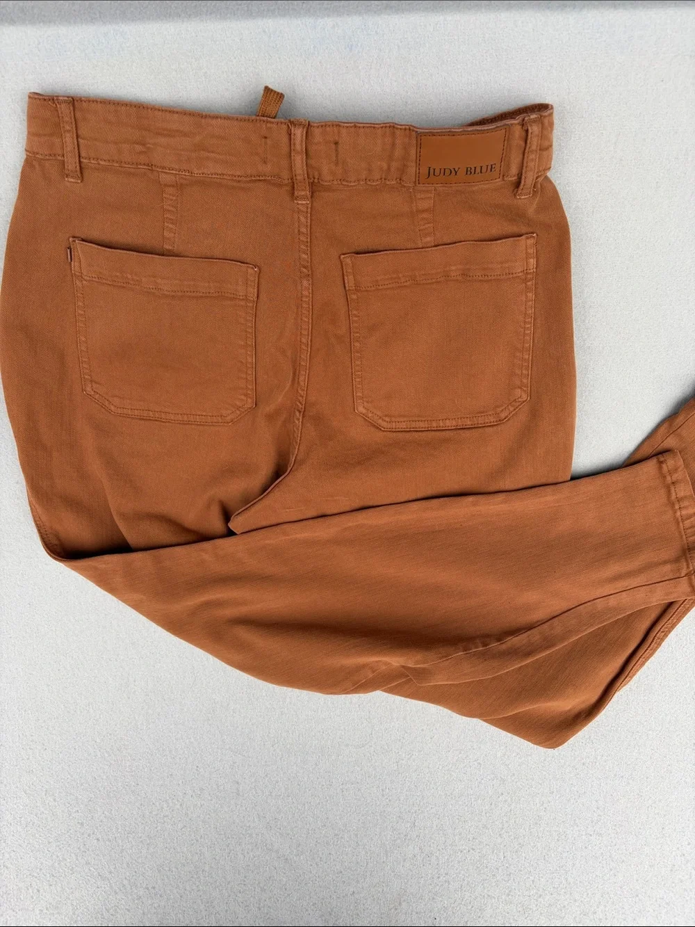 Judy Blue Copper Drawstring Waist Pants - Picture 3 of 4